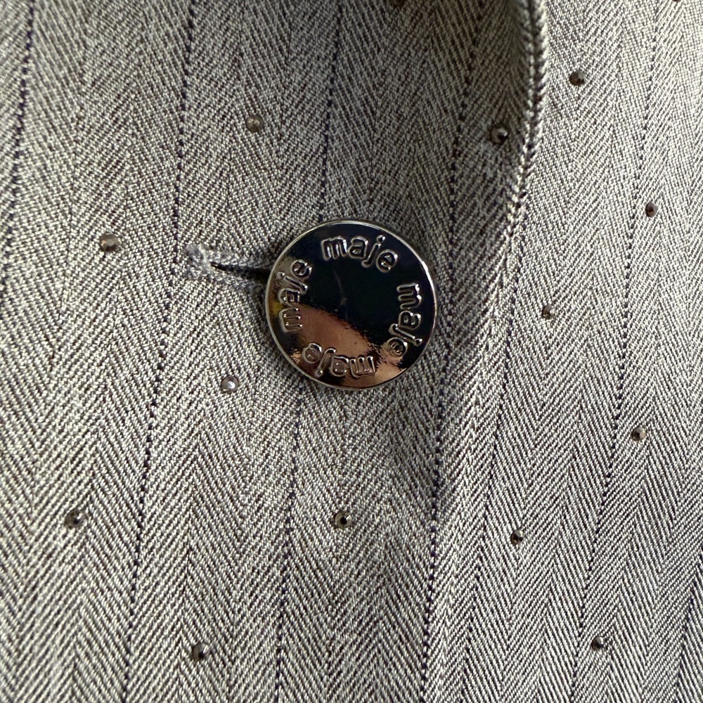 Vafil Rhinestone Suit Jacket - Picture 8 of 9